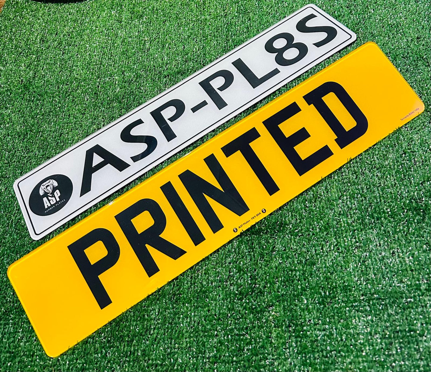 Standard Printed Road Legal Replacement Number Plates