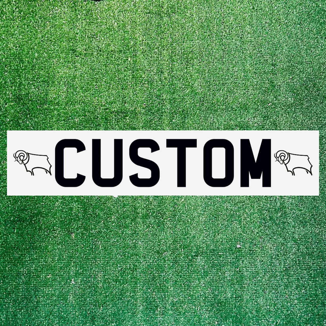 Custom Football Team Novelty Number Plate