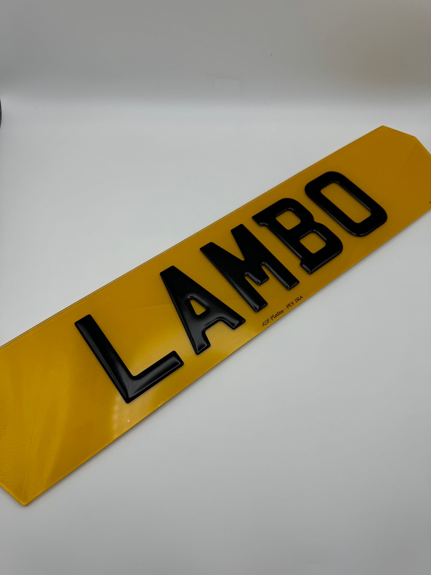 Diamond (Lamborghini Style) Road Legal Replacement Number Plates