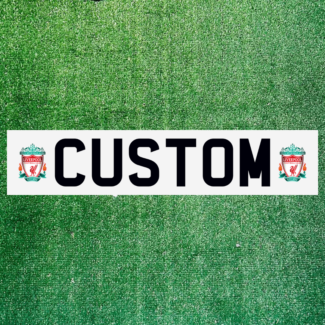 Custom Football Team Novelty Number Plate