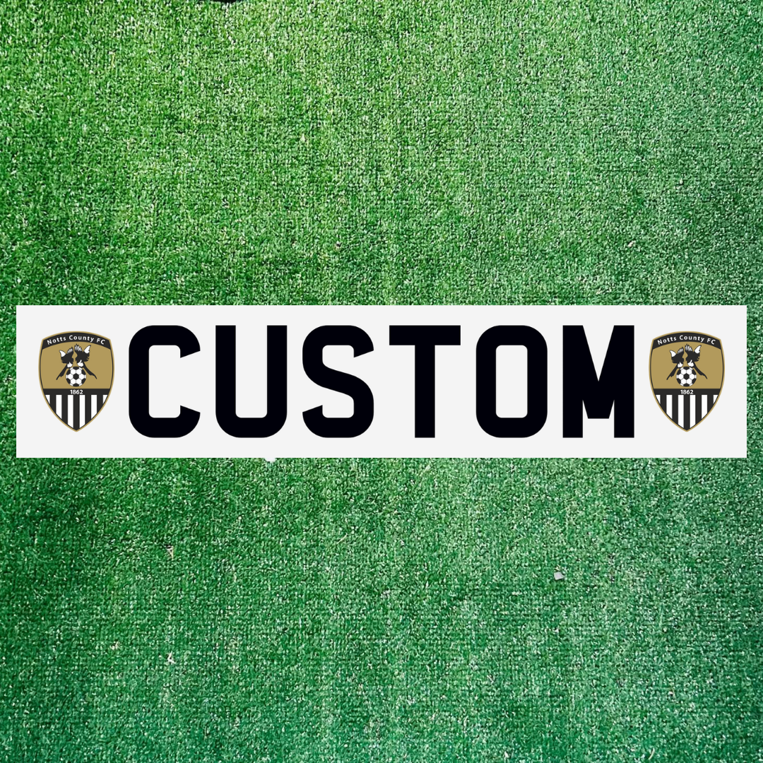 Custom Football Team Novelty Number Plate